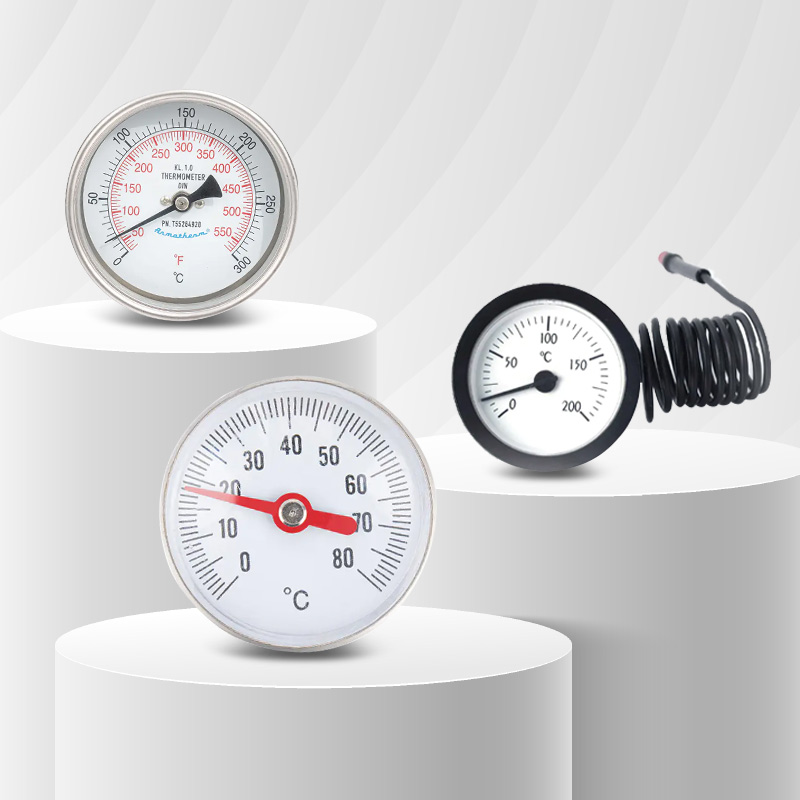 HVAC -temperaturmätare