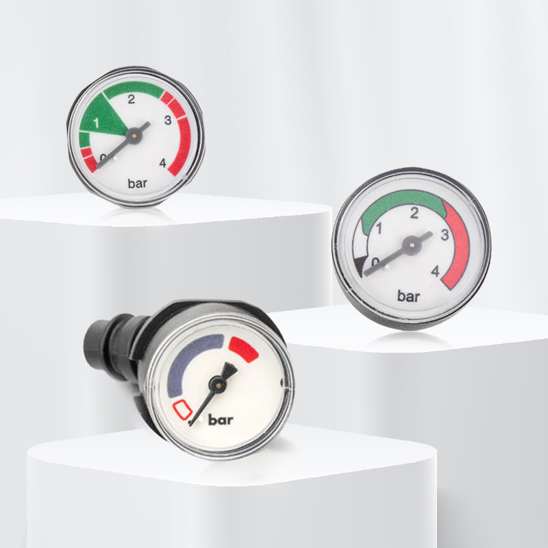 HVAC -tryckmätare utan kapillär, manometer utan kapillär